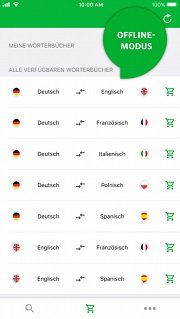 PONS translator App with offline dictionaries
